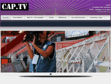 Tablet Screenshot of captv.fr